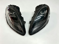 Ensemble de phares LED compatible avec Macan 2018 à 2024, phare avant de voiture, feux de jour DRL, remplacement Plug and Play, AutoLight