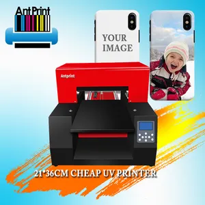 Alle In Een Telefoon Acryl A4 Uv Printer Witte Inkt Circulatiesysteem Case Pvc Kaarten A4 Size Uv Led Flatbed printer Prijs In India