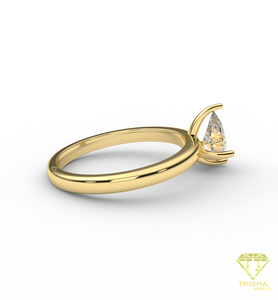 Anillo de Compromiso de Moissanita de Excelente Calidad para Joyería Nupcial, Celebración de Bodas y Regalos, Disponible al Mejor Precio - Product Image 6