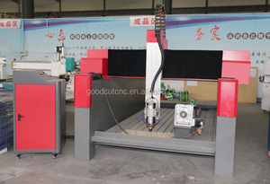 Goodcut Khắc CNC <span class=keywords><strong>3D</strong></span> Đá Khắc Máy Công Cụ Với 5.5KW Trục Chính Và DSP Mach 3 - Product Image 3