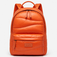 Sac à dos matelassé sport pour femmes et hommes, sac de voyage plissé ondulé, sac à dos léger rembourré, grande capacité pour les essentiels
