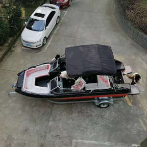 Lancha de Fibra de Vidrio de 5.8m para 8 Personas, Motor de 19 pies, Mini Yate en Venta - Product Image 6