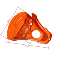 Machine d'arcade coque en plastique couleur orange pour jeu de course neige moto vélo simulateur machine de jeu vidéo neige à travers les pièces