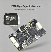 Contrôleur de vol HGLRC H743 8S MINI V1 avec ESC 60A 4-en-1 6S 8 bits MINI ESC 20*20mm pour drone de course FPV
