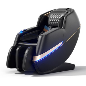 Fauteuil de massage commercial corps entier 4D avec mains robotisées, rail de guidage SL, branchement électrique, zéro gravité - Product Image 1