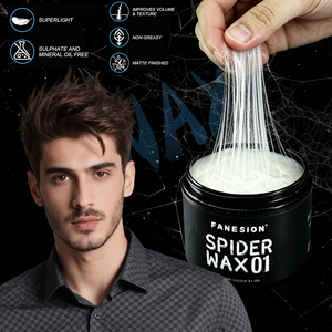 <span class=keywords><strong>Cera</strong></span> per <span class=keywords><strong>Capelli</strong></span> Opaca Volumizzante a Tenuta Forte Spider Professional Organic per <span class=keywords><strong>Capelli</strong></span> Crespi - Crema Modellante Personalizzata - Product Image 1