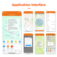 Traceur GPS 4G LTE avec feu arrière LED pour remorque, étanche IP67, géolocalisation, alarme de collision, dispositif de suivi GPS pour véhicule