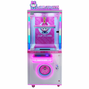 Machine à griffes métallique personnalisée Clip to Win, distributeur <span class=keywords><strong>de</strong></span> prix <span class=keywords><strong>de</strong></span> boutique, attrape-poupées avec accepteur <span class=keywords><strong>de</strong></span> billets - Product Image 1