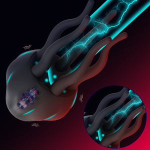 Kleiner Quallen-Vibrationstrainer für männliche Penis-<span class=keywords><strong>Masturbation</strong></span> – Großhandelsmodell für Erwachsenenspielzeug vom Hersteller - Product Image 2
