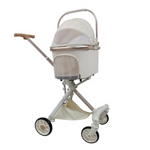 Mamago 701 Carrello Pieghevole a 4 Ruote in Lega di Alluminio per Cani e Gatti - Leggero, Pieghevole con Una Mano, Capacità 15kg, Approvato per Viaggi Aerei - Product Image 2