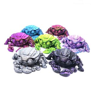 Cangrejo Cyberpunk Impreso en 3D con Articulaciones Mecánicas, Juguete Modelo de Regalo para Niños, Puede Abrir la Tapa, Juguete Antiestrés - Product Image 4
