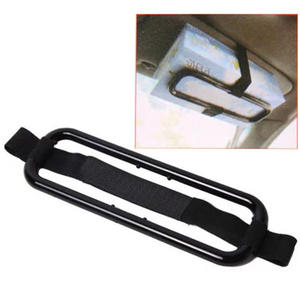 Boîte à mouchoirs portable noire en ABS, accessoire de voiture, organisateur latéral de siège, vente chaude - Product Image 4