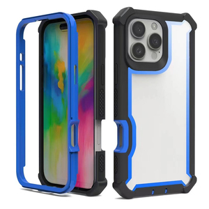 Coque de téléphone intégrale antichoc transparente avec airbag en TPU et PC pour TCL 505 TCL 50 5G, vente en gros, protection 360° - Product Image 1