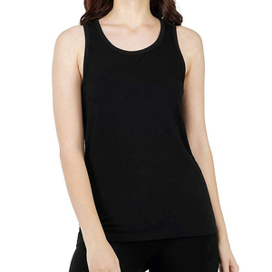 Factory Custom Women's Casual Quick Dry Hollow Sports Yoga Sustainable Crew Neck Jersey <b>Tank</b> <b>Top</b> <b>Knitted</b> - Product Image 2