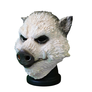Zhu Bajie Halloween Cosplay Costume Jeu Noir Mythe Wukong Tête <span class=keywords><strong>D</strong></span>écor <span class=keywords><strong>Horreur</strong></span> Visage Masque pour Comic Con Party - Product Image 1