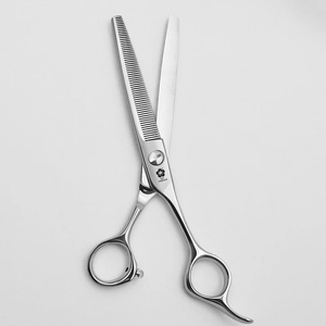 Ciseaux de toilettage pour animaux de compagnie Yinghua, ciseaux professionnels pour couper les poils de chien, droits/courbés, en forme d'arête de poisson/naturels, en acier japonais VG10, personnalisation gratuite - Product Image 6