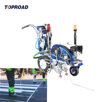 Machine de marquage des parkings pour auto-écoles, machine de marquage routier, machine de peinture au pistolet pour voitures