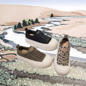 Zapatillas Deportivas Casuales Antideslizantes e Impermeables 2026, con Cordones, Plantilla de PVC Gruesa, Estilo Mocasín de Media Caña, para Estudiantes, Primavera/Otoño - Product Image 3