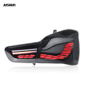 Jushun Led Tail <b>Lights</b> For Bmw 1 Series F20 F21 <b>Dragon</b> Scale Design Red Smoked Black Version 12V - Product Image 3