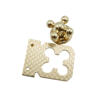 Usine Métal Petit Twist Turn Lock Matériel De Mode pour Sacs À Main Sacs À Main Bagages Accessoires En Alliage De Zinc Boucle Décorations