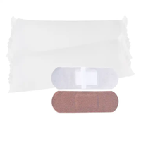 Oreiller adhésif thermofusible transparent en caoutchouc à base de PSA EVA pour étiquettes médicales de chaussures