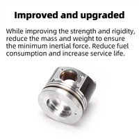 Kit piston pour moteur diesel d'excavatrice Kit de revêtement de cylindre de moteur Kits de révision de reconstruction pour Yanmar Mitsubishi Volvo Hyundai