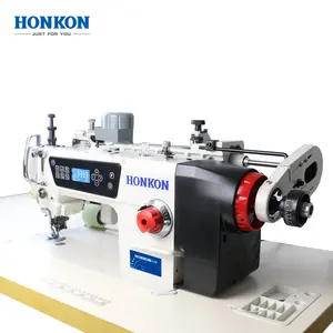 Römorkör yürüyüş ayak bilgisayar senkronize düz lockstitch HK-5490D ile HONKON DİKİŞ MAKİNESİ - Product Image 1