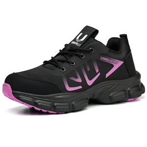 Chaussures de sécurité pour femmes à embout d'acier, anti-impact et anti-perforation, pour travaux de construction et d'entrepôt - Product Image 1