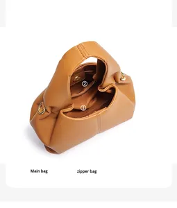 <span class=keywords><strong>Sac</strong></span> à main en cuir PU de style français, texture nuage, minimaliste, <span class=keywords><strong>bandoulière</strong></span> unique, <span class=keywords><strong>sac</strong></span> à main pour <span class=keywords><strong>femme</strong></span>, <span class=keywords><strong>sac</strong></span> de tous les jours - Product Image 4