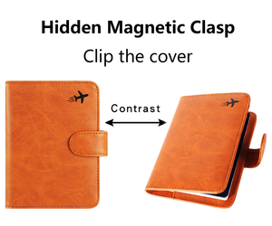 Cartera de Cuero con Bloqueo RFID y Logotipo Personalizado para Pasaporte - Accesorios de Viaje para Hombres y Mujeres - Product Image 3