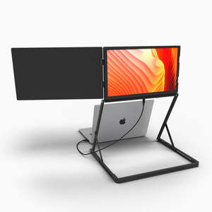 Écran PC ultra-fin 15,6'' FHD 2K IPS HDMI/USB-C Plug-and-Play, écran pliable pour ordinateur portable, moniteur de jeu, moniteur triple écran - Product Image 2