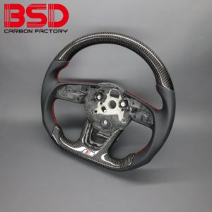 BSD carbone pour Audi A3 S3 RS3 8Y flambant neuf modifier voiture personnalisé Sport véritable Fiber de carbone volant BSD personnalisé volant - Product Image 5