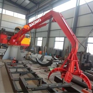 Grúa de Agarre Baowo con Capacidad de Elevación de 4 Toneladas para Manejo de Materiales en Obras de Construcción - Product Image 1