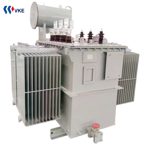 Transformador trifásico de alta eficiencia 35kV/10kV 3150KVA-31.5MVA inmerso en aceite VKE 50/60Hz con núcleo de acero al silicio para bajas pérdidas - Product Image 1