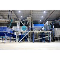 Ligne de production personnalisée de farine de poisson et d'huile de poisson 5 T/H, machines de transformation du poisson en acier inoxydable 304
