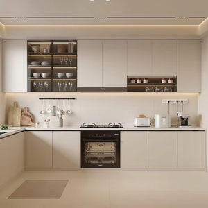 Gabinete de Cocina Modular Moderno Personalizado <span class=keywords><strong>Prima</strong></span>, Lacado, para Uso en Hogar, Hotel o Apartamento - Product Image 4