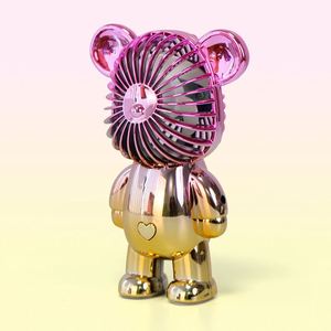 Cooling Portable Hand Held Personal Strap <b>Table</b> Pocket <b>Mini</b> Rechargeable Handheld Bear Fan - Product Image 4