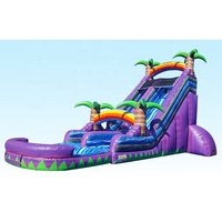 Vente flash : toboggan aquatique gonflable Purple Crush Commercial à vendre