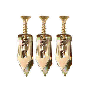 Plasterboard <strong>Anchor</strong> with Screws Home Self Drilling Hammer in Drywall <strong>Anchor</strong> <strong>Kit</strong> for Sheetrock Screw Holes Nail Hand Plad - Product Image 1