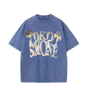 Camiseta Personalizada con Estampado 3D Puff, 100% Algodón, Camiseta <span class=keywords><strong>de</strong></span> Peso Pesado Unisex, Impresión Serigráfica con Logotipo - Product Image 3