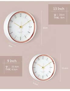 Reloj de Pared Antiguo EMITDOOG, Diseño Moderno para Decoración del Hogar, Modelos de Relojes <span class=keywords><strong>Ajanta</strong></span>, Relojes de Vidrio, Manecillas Minimalistas de Aluminio - Product Image 5
