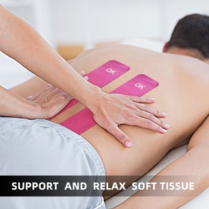 Băng Cơ Kinesiology Đàn Hồi 5Cm * 5M Màu Tùy Chỉnh Thoáng Khí 95% Cotton + 5% Spandex - Product Image 5