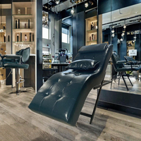 Lit moderne de luxe en cuir synthétique rose pour salon de beauté Table de traitement des cils incurvés personnalisés pour massage