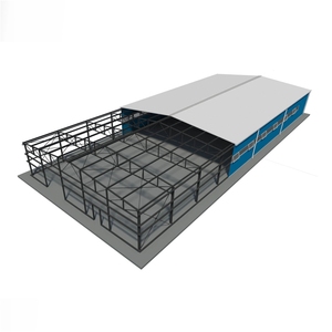 Prefabricada taller de construcción de metal, barato, de china, de almacenamiento de almacén de los edificios de estructura de - Product Image 1
