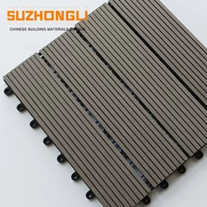 Tarima de WPC Antideslizante y Anticorrosiva con Sistema de Encaje para Renovación de Balcones, Patios, Terrazas y Jardines - Product Image 2