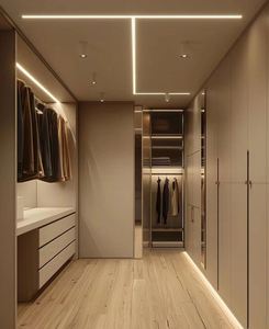 Vêtements Dressing Hôtel Modulaire Armoire Placard De Luxe - Product Image 6