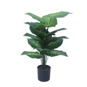 Hojas realistas de Palma artificial de alta calidad para espacios de oficina Decoración Premium - Product Image 2