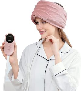 Neuzugang kabellos tragbar Kopfbeschwerdenlinderung-<span class=keywords><strong>Massage</strong></span> Kopfhaut Vibration Heizung Luftkompression Kopfmassagegerät - Product Image 3