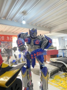 2023 Tiktok nouvelle Version mascotte adulte Costume pour taille réelle <span class=keywords><strong>robot</strong></span> <span class=keywords><strong>complet</strong></span> personnage tenues pour enfant anniversaire Halloween - Product Image 4