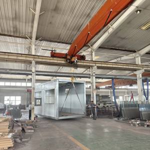 Unidad <span class=keywords><strong>de</strong></span> Vivienda Modular Moderna con Pared <span class=keywords><strong>de</strong></span> Cristal e Instalación Interior <span class=keywords><strong>Completa</strong></span> para Alquileres en Airbnb o Complejos Turísticos, <span class=keywords><strong>Casa</strong></span> Contenedor - Product Image 5